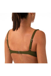 MIX REGGISENO FERRETTO DONNA  VERDE MILITARE